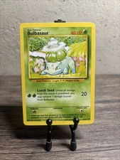 Bulbasaur 044/102 Base Set Regular Common-Vintage-Pokemon TCG-Fast Shipping-LP!