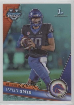 2023 Bowman U Chrome Aqua Refractor 97/299 Taylen Green #14 1xd