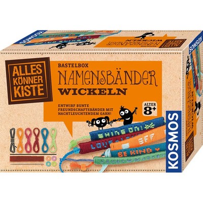 Namensbänder wickeln