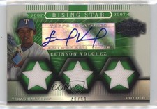 2007 Topps Triple Threads Rising Star Emerald 46/50 Edinson Volquez Auto e6p