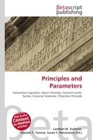 Lambert M. Surhone (U. A.) | Principles And Parameters | Taschenbuch | Englisch