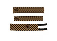 Pad Set SE Bikes Checkerboard Gold/Black