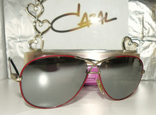 LUXURIOUS VTG 70/80 s CAZAL MOD 728 W GERMANY POLARIZED SUNGLASSES BOX 75 AO RE