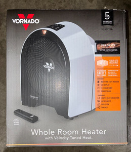 New & Sealed Vornado Velocity 5R Indoor Heater Gray