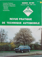 Revue technique Volkswagen GOLF