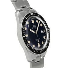 Oris Divers 65 01 733 7720 4055-07 8 21 18 Blue Men's Watch Used 3