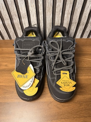 #ad #ad Work Zone C440 Men#x27;s Safety Toe EH ASTM F2413 18 Work Shoes Size 9.5 $130.99