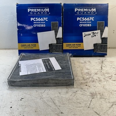 2-New Premium Guard PC5667C Charcoal, Cabin Filter 2004-22 BMW Jaguar Toyota
