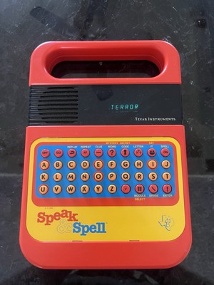 Speak & Spell Raised Buttons Keys Tested Working w/ Homonym Heroes Exp Module