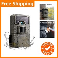 Versatile 4K Wildlife Cam with Motion Activated Technology & Time-lapse Features