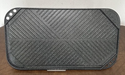 Sensarte Reversible Stovetop Griddle Grill Aluminum Non Stick 19.5'' x 10.7'' EUC