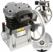 Druckluftpumpe 2 Zylinder Kompressor 2,2kW 8bar 400L/min für 50-150L Behälter
