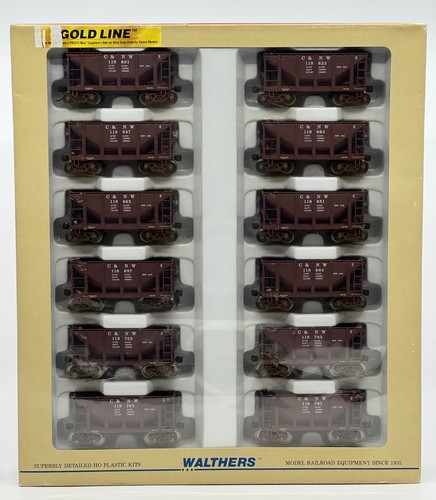 Juego de autos de mineral HO Walthers 932-40507 Chicago y North Western Michigan (paquete de 12) CNW | Condition: New