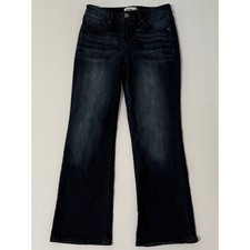 William Rast Midrise Crop Boot Jeans, Size 26