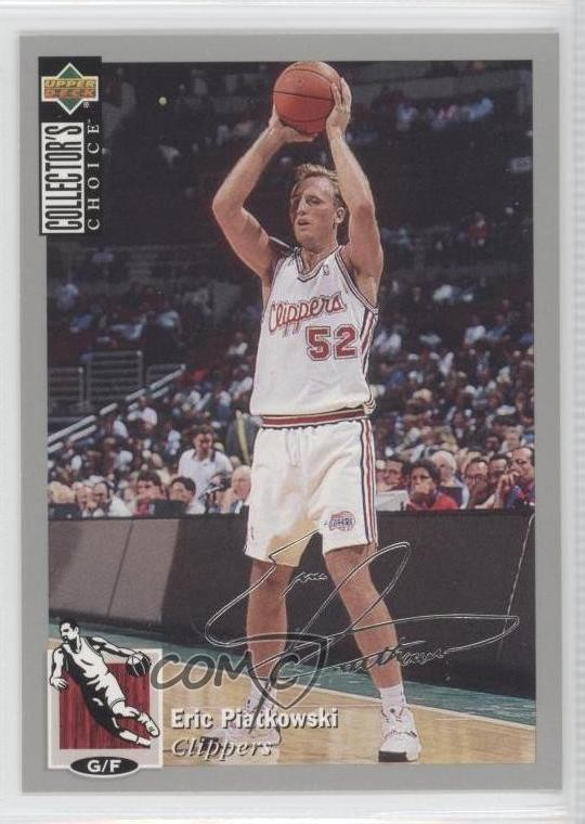 1994 Collector's Choice Silver Foil Signature Eric Piatkowski #331 Rookie RC 0a1