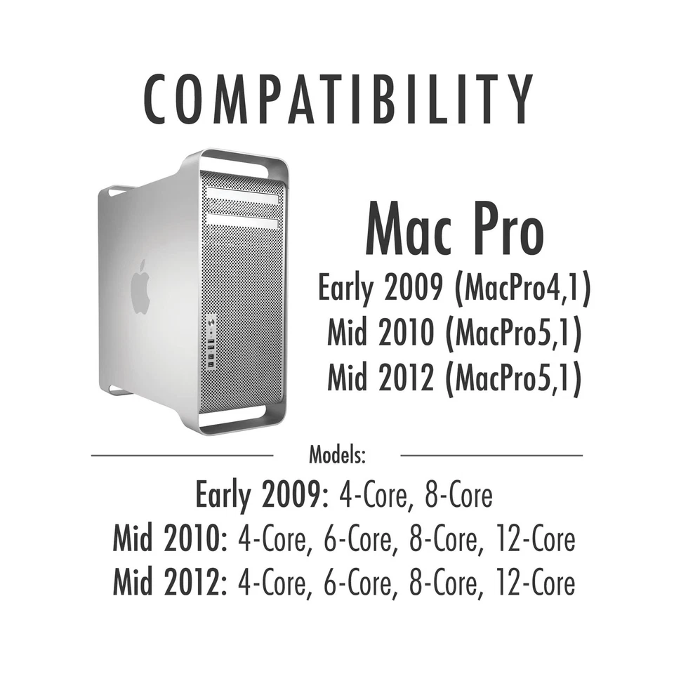 A-Tech 16GB Kit (4x4GB) RAM for Apple Mac Pro Early 2009, Mid 2010, Mid 2012 ... - Image 3 of 4