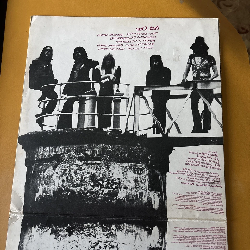 Beggars Opera - Beggars Opera Act One - 1970 First Press VG+/VG - Bild 4 von 4