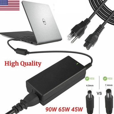 AC Laptop Charger Power Adapter for Dell Inspiron 13 14 15R 17R 3000 5000 7000 