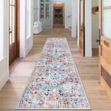 SHACOS Runner Rug for Hallways 60x240cm Modern Hall Rug Runners Non Slip Washabl