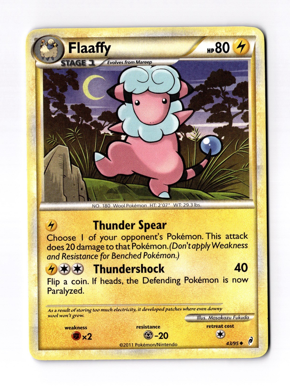 Flaaffy - Call of Legends (CL) 43/95 / Uncommon