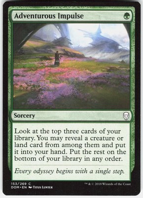 Adventurous Impulse C Dominaria 153 LP