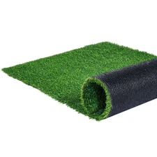 Artifical Grass4 X 6 Ft Rug Green Turf1.38'Fake Door Mat Outdoor Patio Lawn De