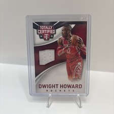 2014-15 Panini Totally Certified Dwight Howard Jerseys Blue 63/199 #34. Rockets