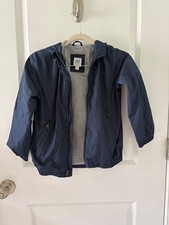 GAP Kids Boy's Blue Rain Jacket Size Small