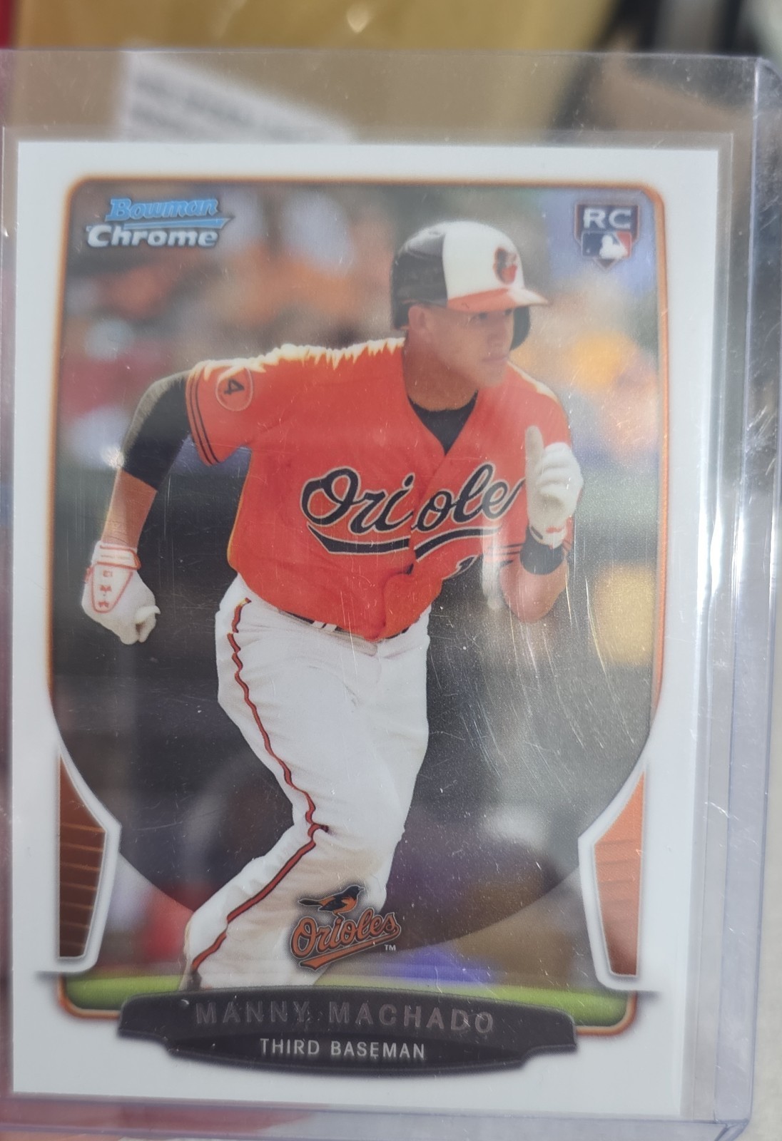 2013 Bowman Draft Picks & Prospects - Chrome Manny Machado #4 (RC)