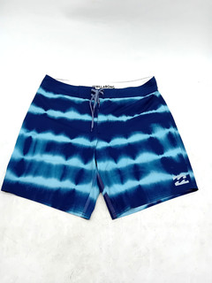 BILLABONG MENS SHORTS Platinum Sundays Size 34" Blue Green