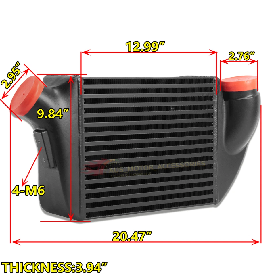 Intercooler For 10-2012 Subaru Legacy 6MT 14-2018 Forester 2.0XT CVT 2015-19 WRX Foto 2 de 4