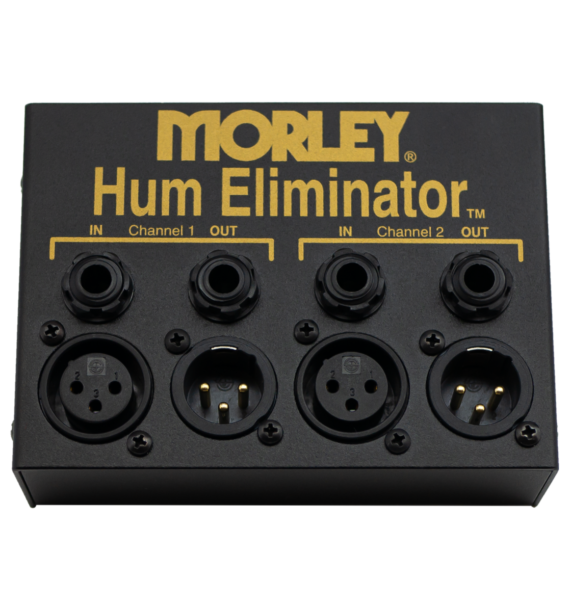 Morley Hum Eliminator, 2 Channel, 1/4"" Jack and XLR (MHE)