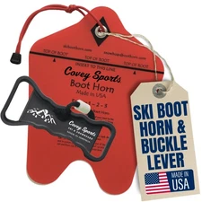 Ski Boot Buckle Lever & Boot Horn Bundle - Rugged Usa Made Tools Transform Foot