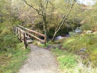 Photo A2 Bridge over the Burn of Mar on the West Highland Way Milton of  c2014