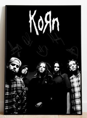 Korn Music Album Cover | FRAMED POSTER | SIZE OPTIONS AVAILABLE