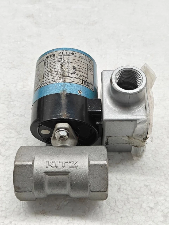 Válvulas de bola compactas accionadas por actuador KITZ KELMO EAB100-UTE 1 POTENCIA 110/20VAC Foto 2 de 4