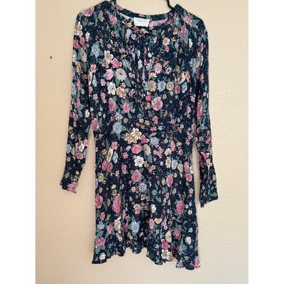 Auguste The Label Wylde Play Floral Mini Dress Women's Size 10