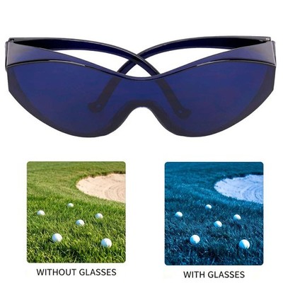 Golf Ball Finding Glasses Outdoor Sports Sunglasses Finder Professional Lens