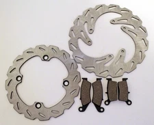 Honda 95-97 CR125R / 95-96 CR250R Front And Rear Brake Pads & Sport Brake Rotors