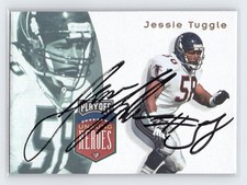 1997 Playoff Absolute Beginnings Unsung Heroes AUTOGRAPH #2 Jessie Tuggle