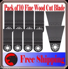 10 Fine Wood Oscillating Multi Tool Saw For Blade Milwaukee Ridgid Jobmax  Ryobi