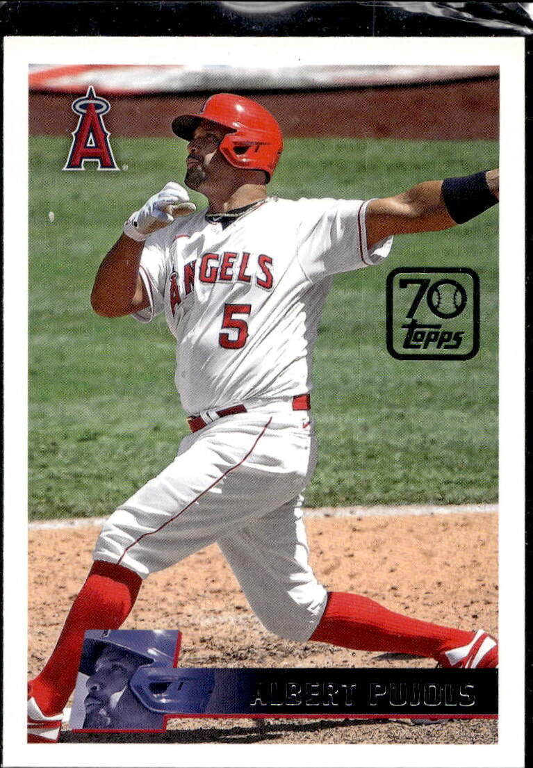 2021 Topps #70YT-46 Albert Pujols 70 Years of Topps Baseball (Series 1)