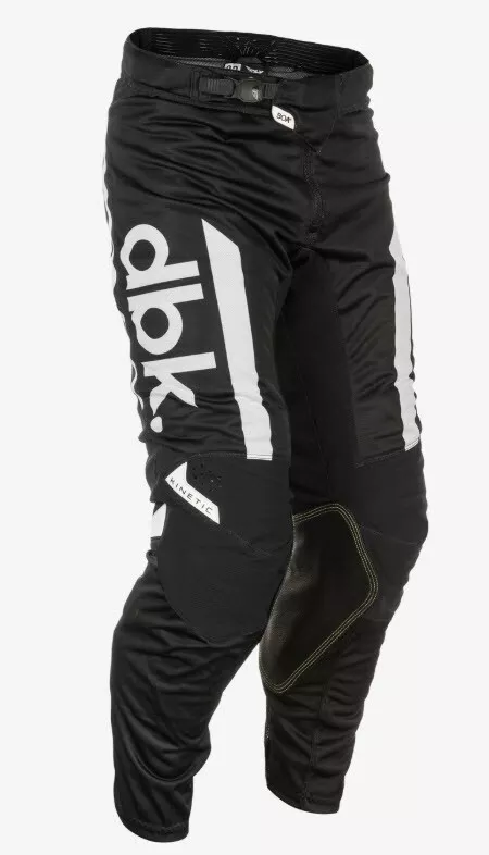 Fly Racing Kinetic Mesh dbk Black Motocross BMX ATV Pants Size 40
