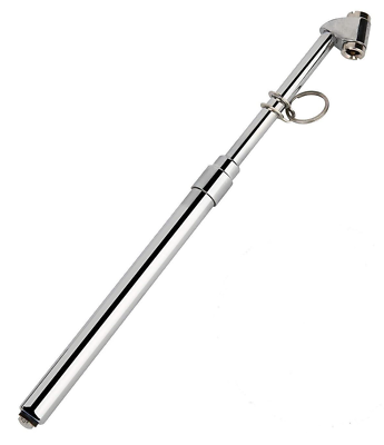 #ad Truck Air Tire Gauge Dual Head Pressure Gauge Check 10 160 PSI Metal indicator $11.42