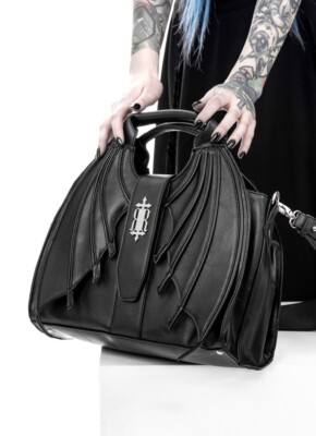Restyle Gothic Hobo Bag - Succubus - Witchy Shoulder Handbag Gothic