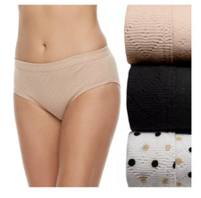 Women's Jockey 3-Pack Hipster  DOTTY NUDE ASST  Breathe Comfort Underwear