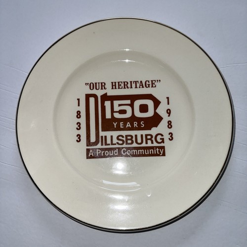 Dillsburg PA 150 Year Anniversary Plate