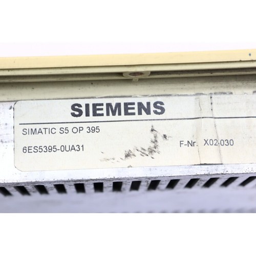 Siemens 6ES53950UA31 6ES5395-0UA31 OP395 Simatic S5 panel READ DESC (B829) - Photo 5/5