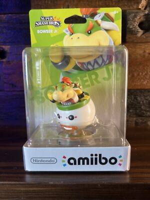 Nintendo Amiboo Bowser Jr. Super Mario Bros - Nintendo Switch 3DS Wii - NEW