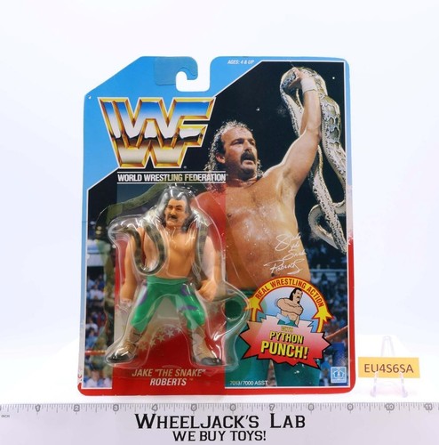 Jake the Snake Roberts Python Punch WWF Wrestling ...